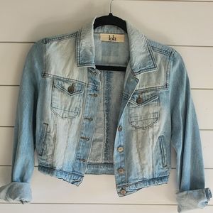 Cropped denim jacket Small